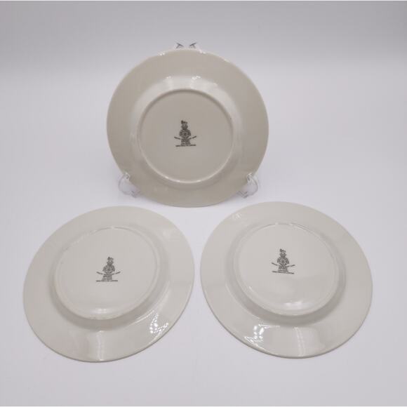 Set of 3 Royal Doulton Galaxy TC1038 Bread Plate China Blue White - Picture 5 of 10